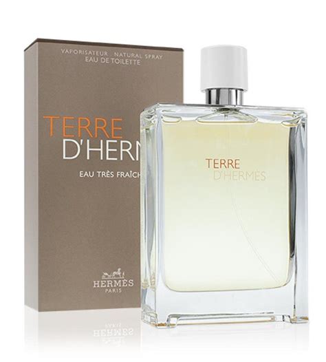 hermes eau tres fraiche 125 ml|terre d'hermes 50 ml.